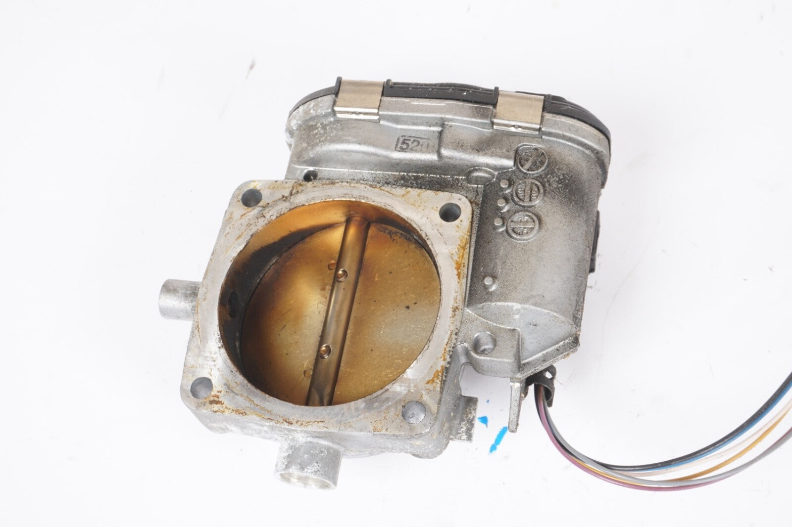 03-06 MERCEDES S500 CL500 E500 INTAKE THROTTLE BODY VALVE OEM 113 141 01 25