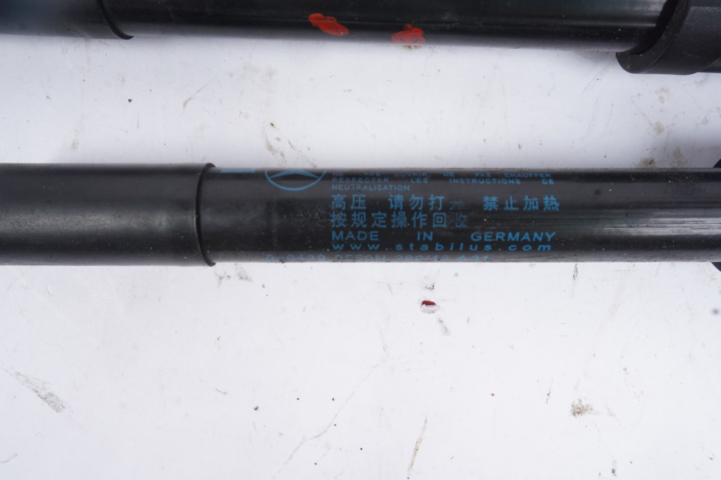 14-20 Mercedes W222 S450 S63 S65 AMG Right Side Hood Shock Strut 2229800164 OEM