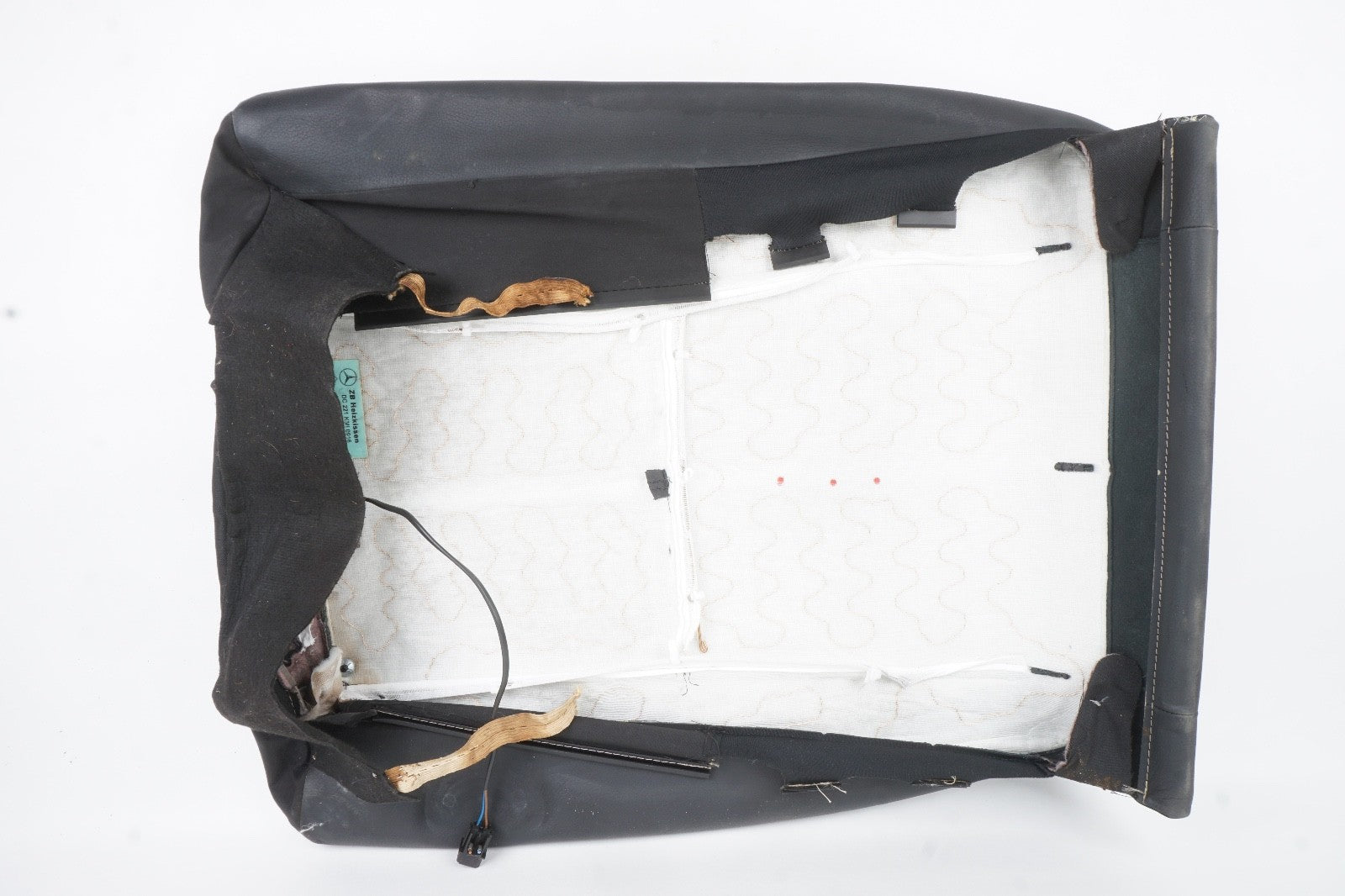 2010 - 2013 MERCEDES S550 W221 REAR LEFT SEAT UPPER BACKREST CUSHION OEM