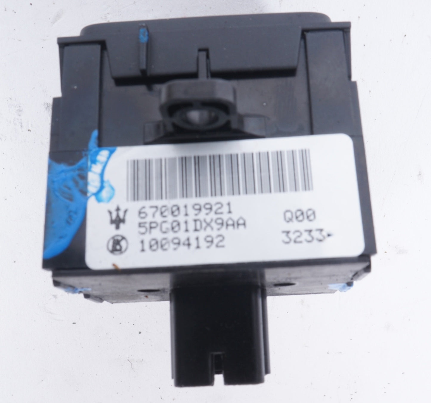 2014 - 2024 Maserati Ghibli Headlight Adjustment Switch Black 670019921 Oem