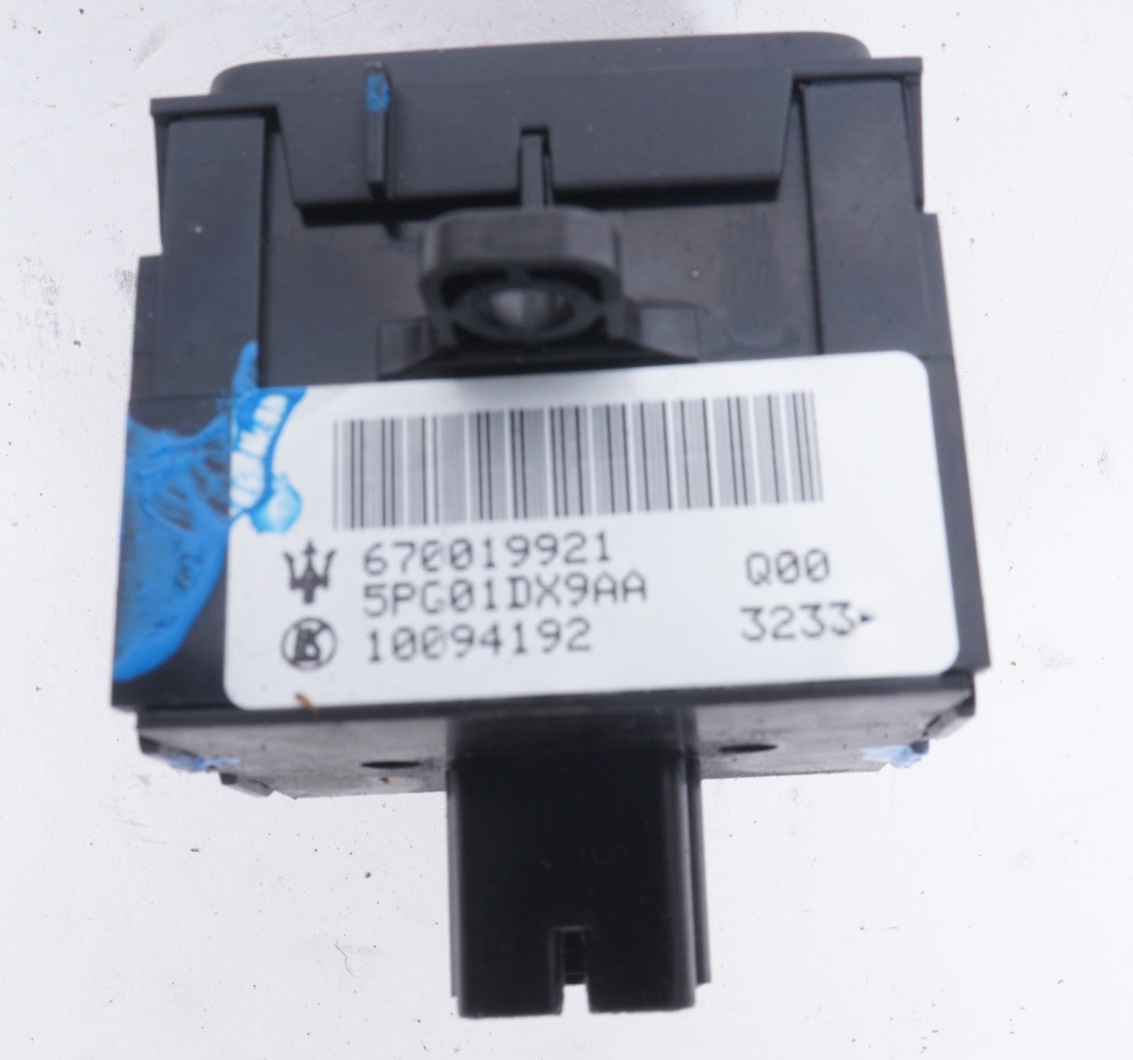 2014 - 2024 Maserati Ghibli Headlight Adjustment Switch Black 670019921 Oem