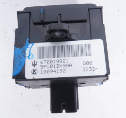 2014 - 2024 Maserati Ghibli Headlight Adjustment Switch Black 670019921 Oem
