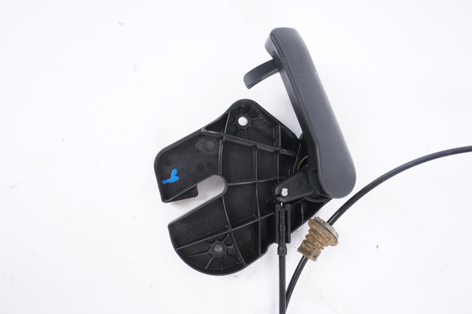 2011 - 2018 AUDI A8 A8L S8 - HOOD LATCH RELEASE LEVER HANDLE W/ CABLE OEM
