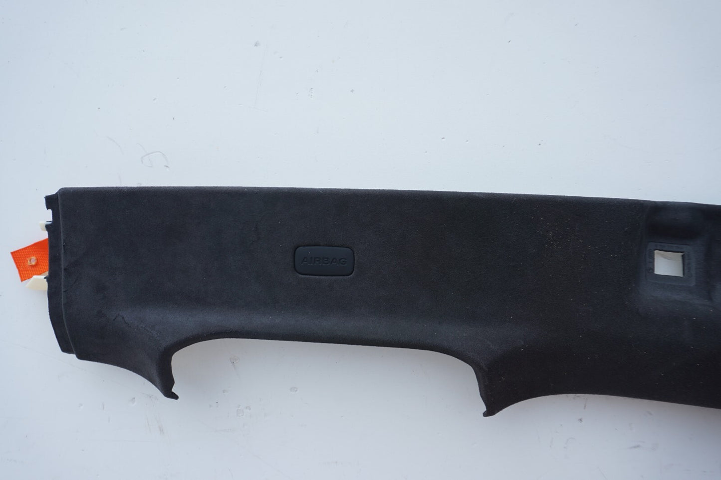 11-17 AUDI A8 A8L S8 FRONT LEFT A PILLAR TRIM COVER ALCANTARA OEM