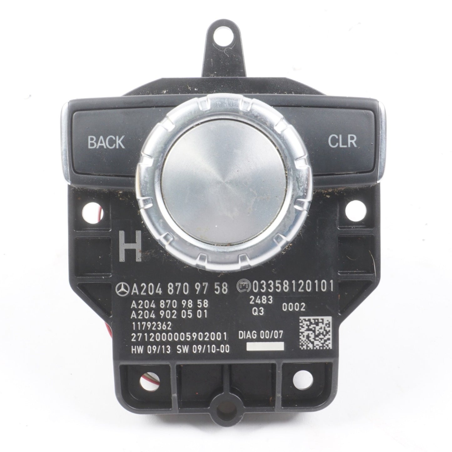 2008 - 2015 Mercedes E350 C300 C350 Console Head Unit Controller Knob Switch