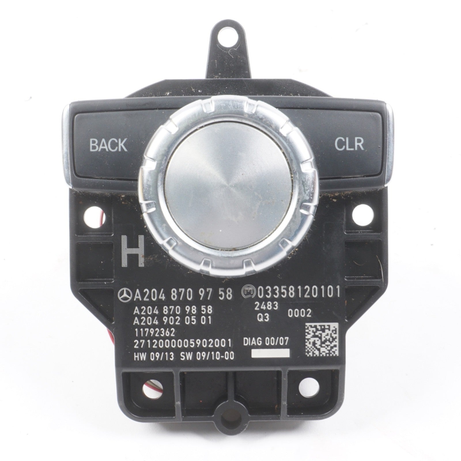 2008 - 2015 Mercedes E350 C300 C350 Console Head Unit Controller Knob Switch