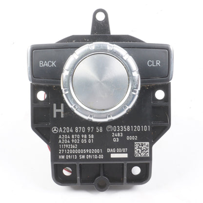 2008 - 2015 Mercedes E350 C300 C350 Console Head Unit Controller Knob Switch