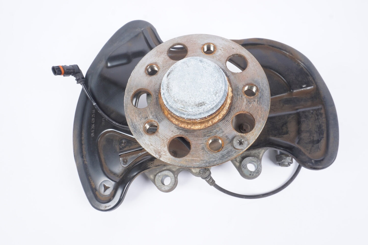 10-17 Mercedes W207 E350 E550 Coupe Front Driver-Left Spindle Knuckle OEM RWD