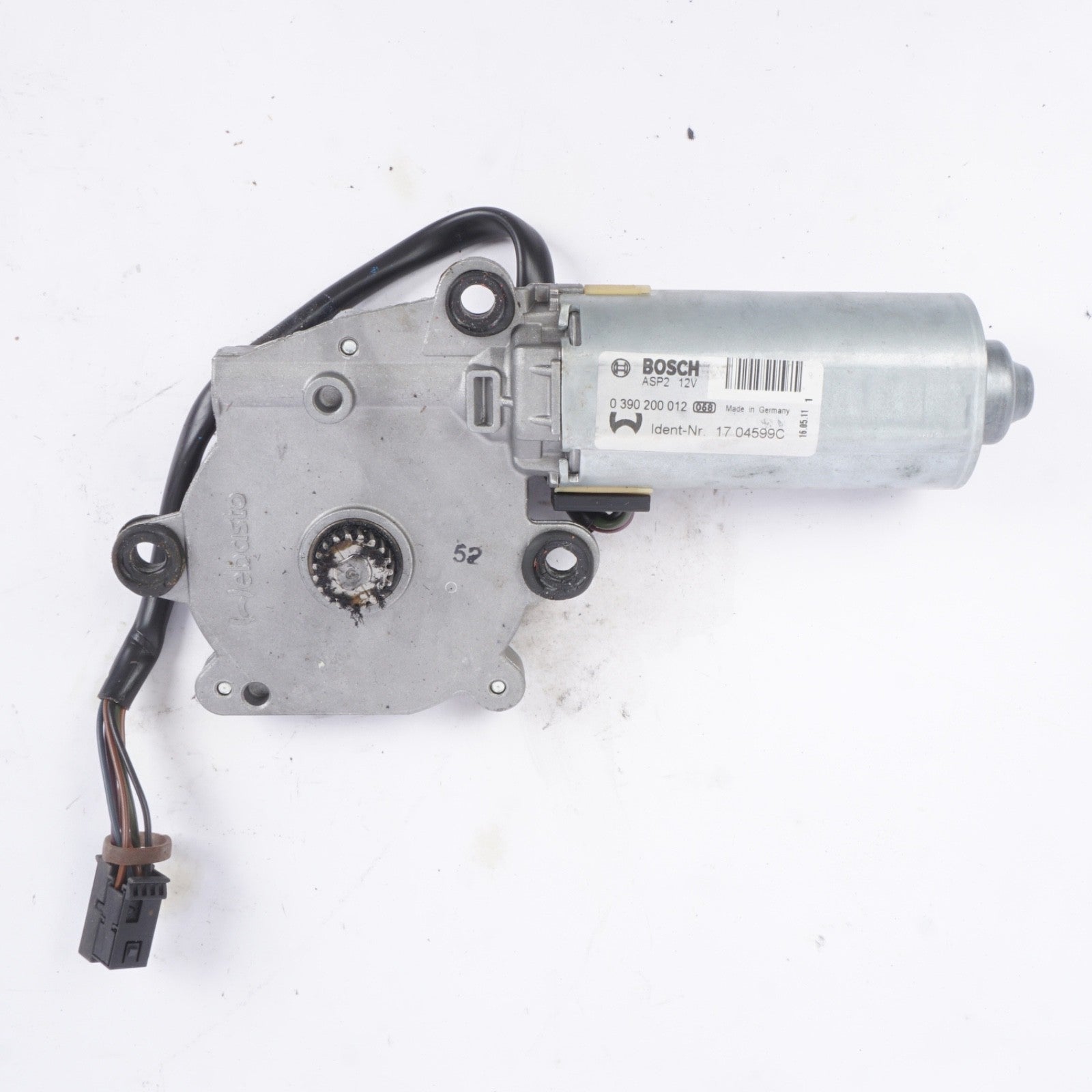 2007 - 2013 OEM Mercedes W221 S550 Left Driver Side Window Shade Motor