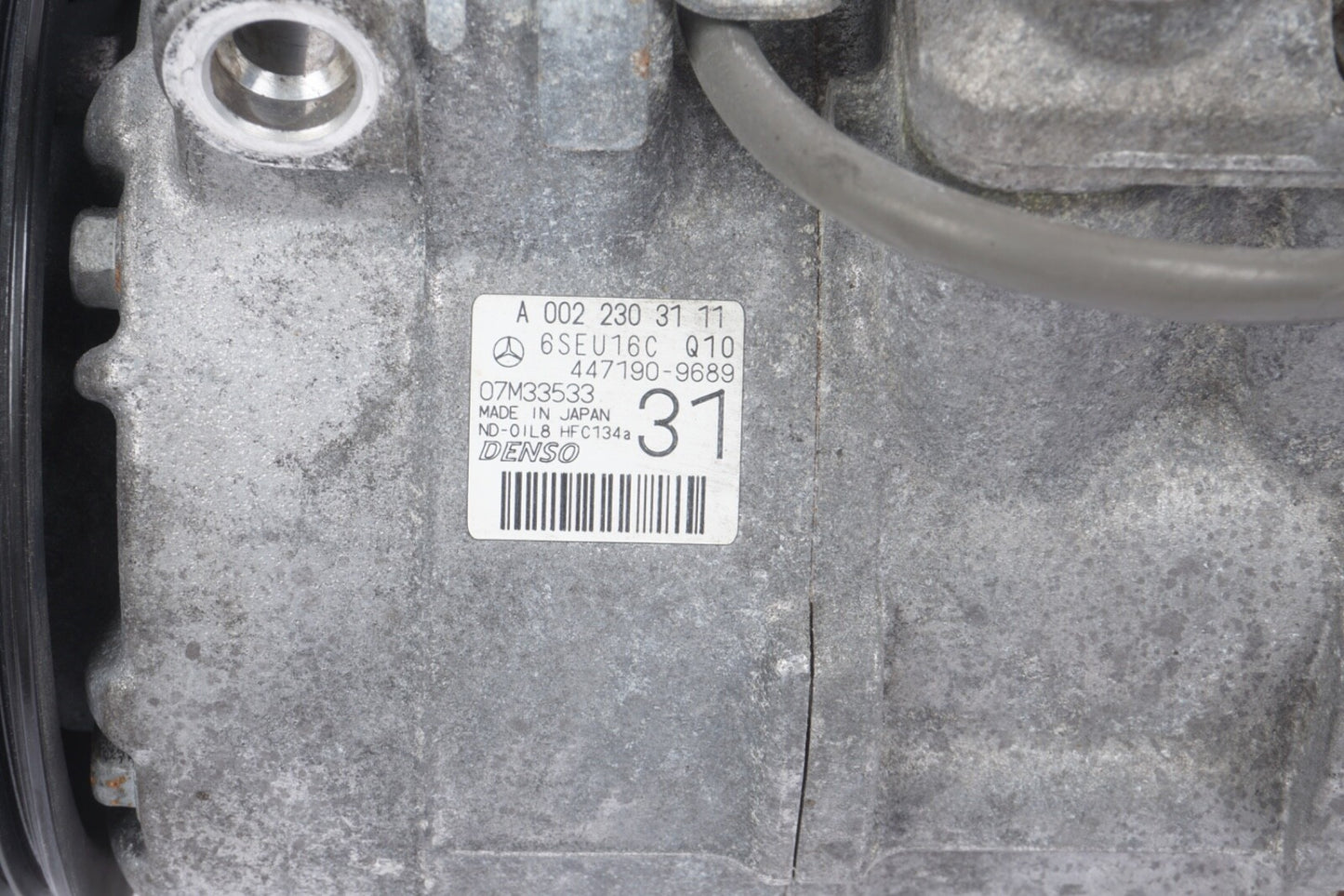 08-12 Mercedes W204 C350 GLK350 A/C Air Conditioning Compressor OEM