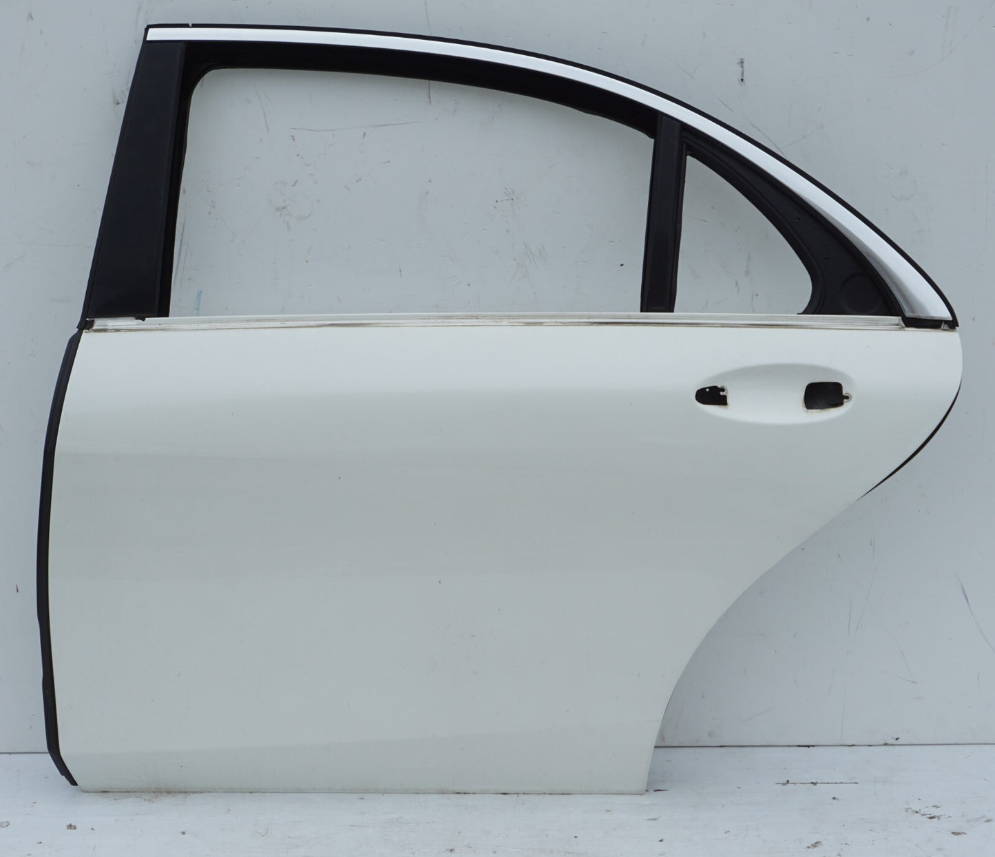 14-20 Mercedes W222 S600 S550 Rear Left Driver Side Door Shell OEM