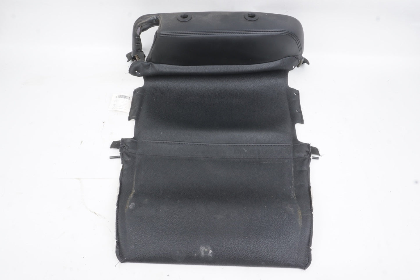 2013-2018 BMW 650XI F06 FRONT LEFT DRIVER UPPER SEAT COVER PANEL LEATHER OEM