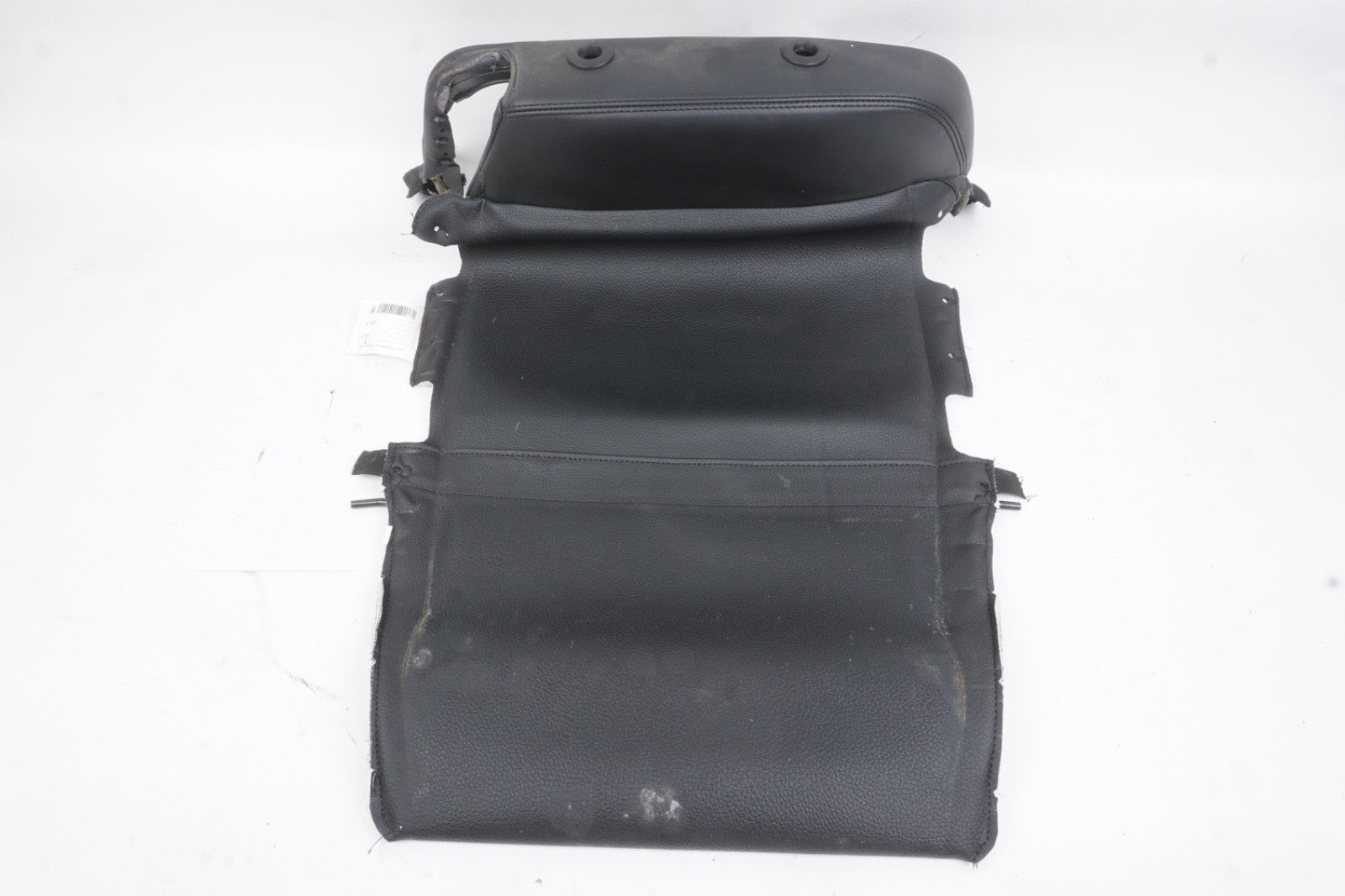 2013-2018 BMW 650XI F06 FRONT LEFT DRIVER UPPER SEAT COVER PANEL LEATHER OEM