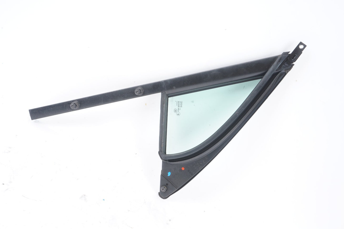 11-18 Porsche Cayenne 958 Front Left Driver Door Window Glass Quarter Vent OEM