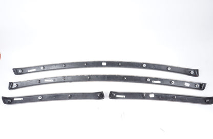 07-13 BMW E92 328i Coupe Front Rear Left Right Door Panel Woodgrain Molding Trim