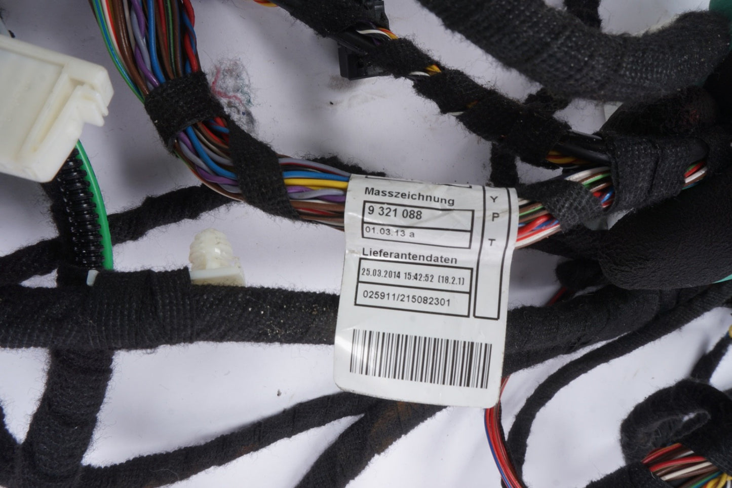 2012-2018 BMW 320i 328i 428i F30 F32 Dashboard Panel Wiring Harness OEM