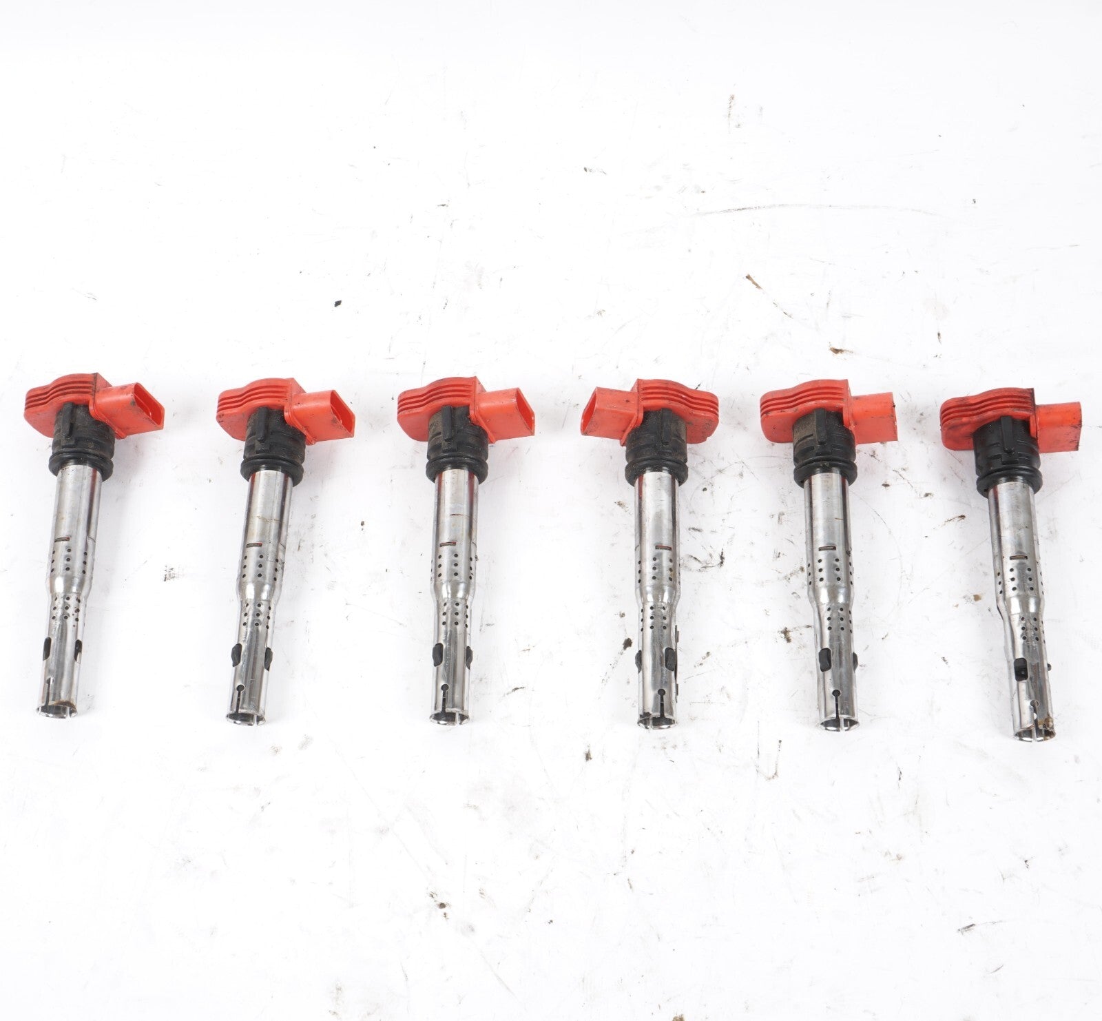 12-17 AUDI A8L A8 3.0L IGNITION COIL SET OF 6 OEM