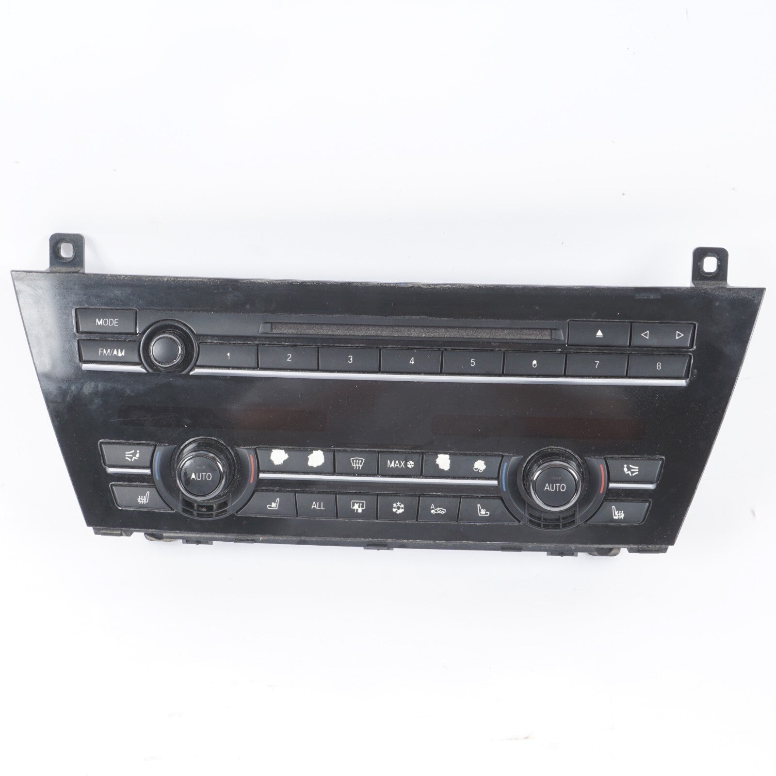 2012 - 2018 BMW 650i 640i Radio & Climate Control Switch Panel OEM