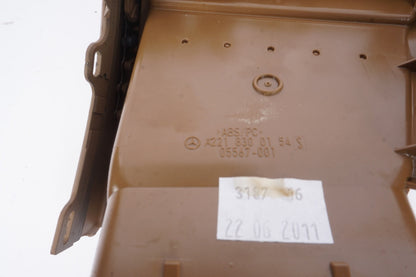 07-14 Mercedes W221 S550 CL550 Left Side Dashboard AC A/C Air Vent Brown OEM