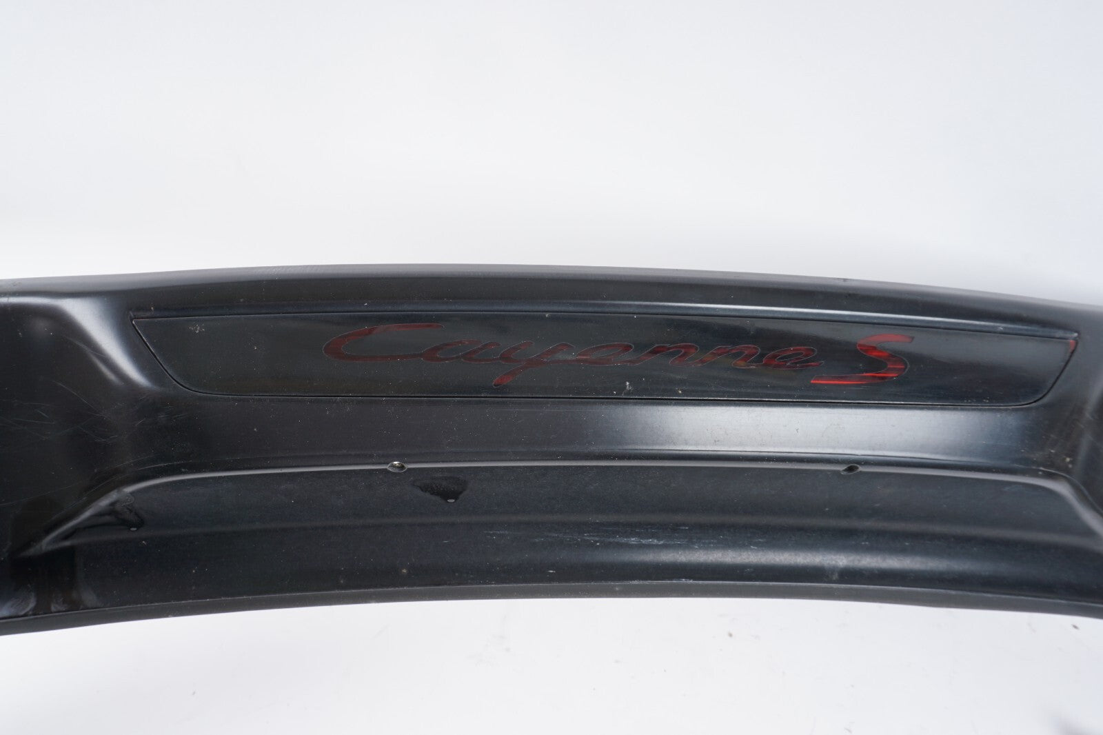 2011 - 2014 PORSCHE CAYENNE REAR TAILGATE TRUNK SPOILER WING W/ THIRD BRAKE OEM
