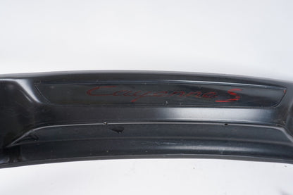 2011 - 2014 PORSCHE CAYENNE REAR TAILGATE TRUNK SPOILER WING W/ THIRD BRAKE OEM