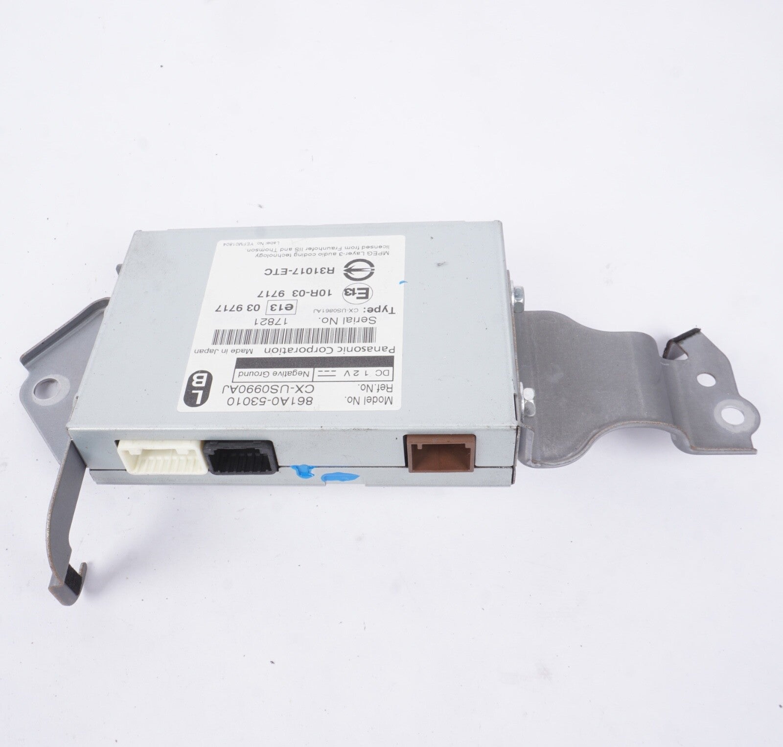 2010 - 2013 LEXUS IS350 IS250 AUDIO CODING MULTIMEDIA CONTROL MODULE 861A0-53010