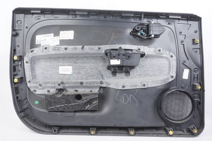 2012 - 2016 Fiat 500 Front Right Interior Door Trim Panel Black OEM