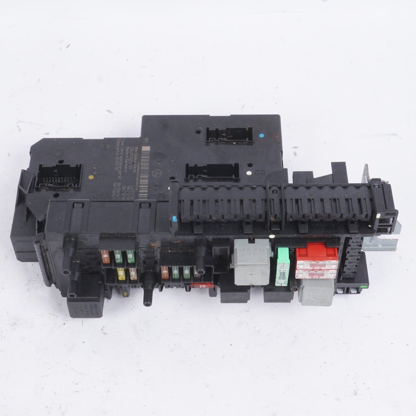11-17 Mercedes W207 E350 Convertible Rear Fuse Relay Box SAM Assembly OEM