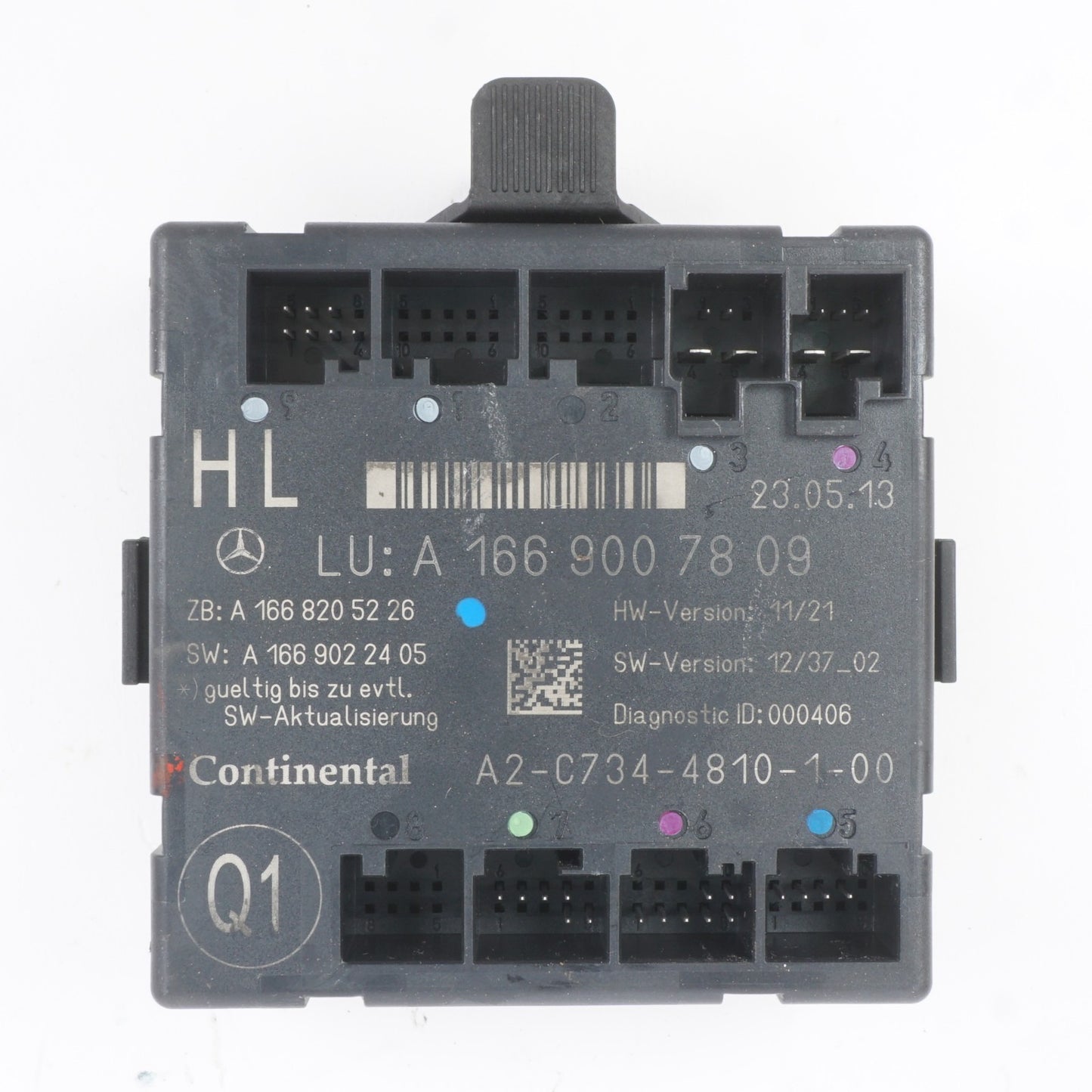 2012-2016 Mercedes ML GL Rear Left Driver Side Door Control Module  OEM