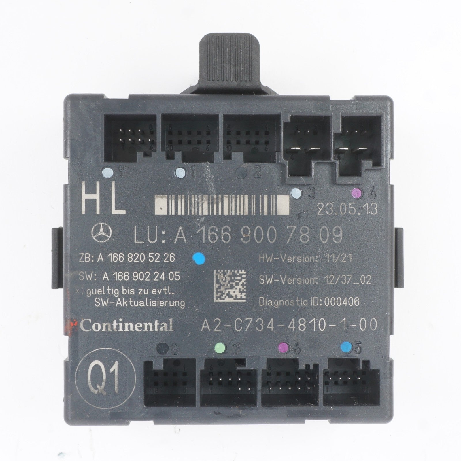 2012-2016 Mercedes ML GL Rear Left Driver Side Door Control Module  OEM