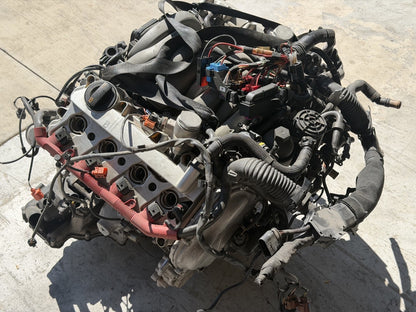 2011 2013 AUDI A8 4.2L Motor V8 Engine Motor With Wiring Harness OEM 114k Miles