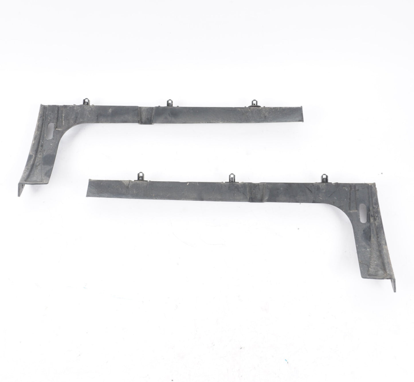 11-14 AUDI A8 A8L REAR BUMPER GUIDE BRACKET LEFT & RIGHT OEM
