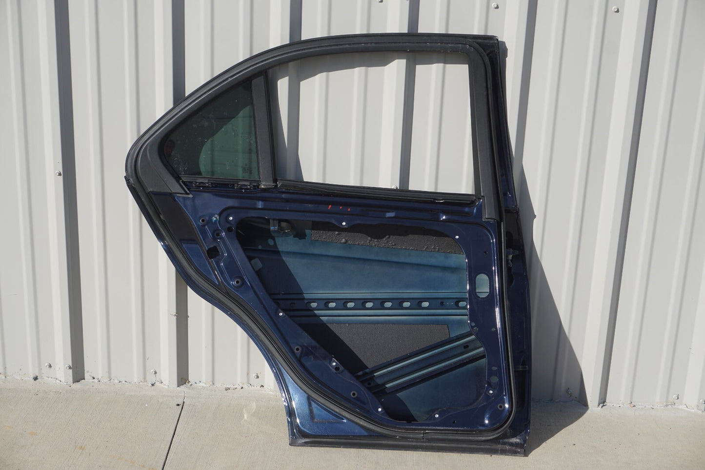 08-14 Mercedes C300 C350 W204 Rear Left Driver Side Door Shell OEM