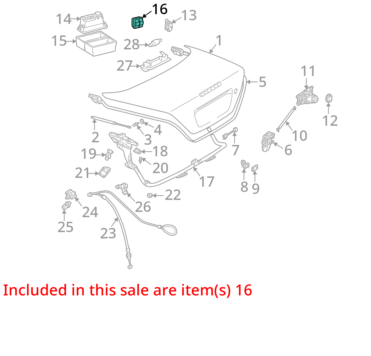 2012 - 2017 OEM Mercedes W222 S550 S600 E63 Vacuum Valve Pump Control Unit