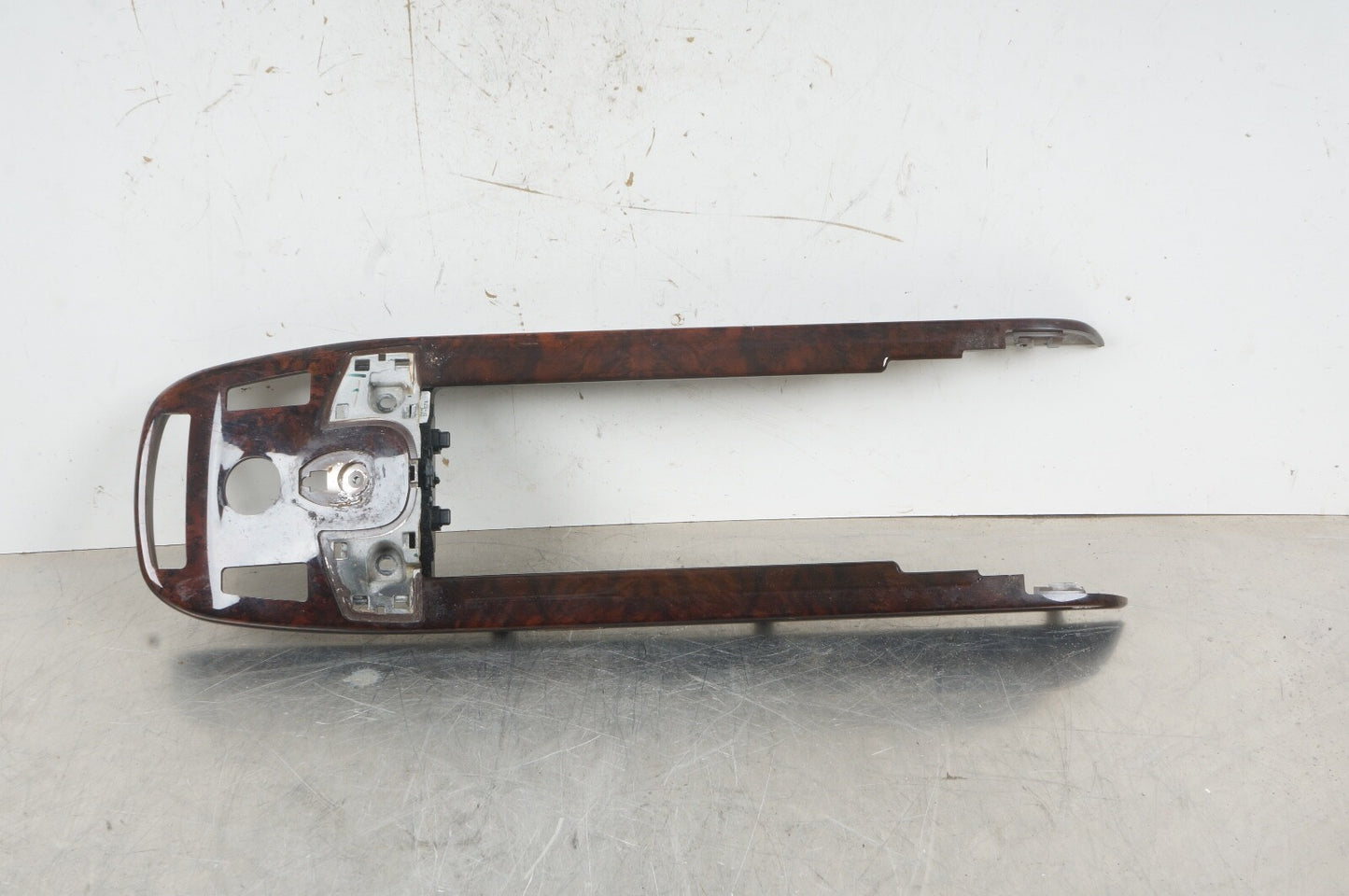 07-09 Mercedes W221 S450 S63 AMG Center Console Trim Bezel Wood 2216800234 OEM