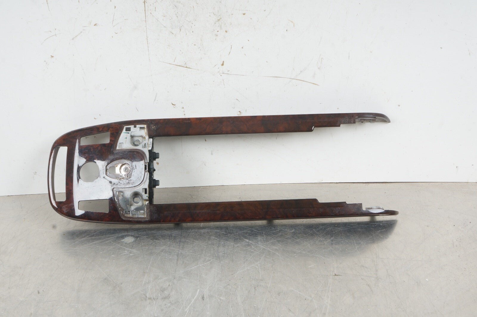 07-09 Mercedes W221 S450 S63 AMG Center Console Trim Bezel Wood 2216800234 OEM