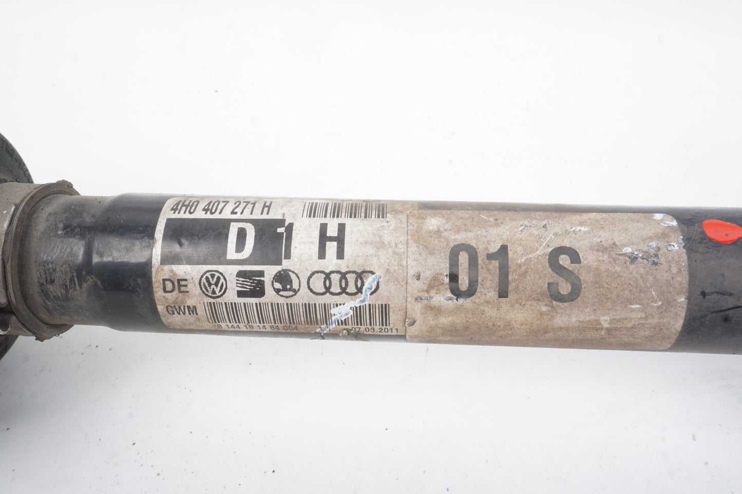 12-18 Audi A7 A8L Quattro Front Right Side CV Axle Shaft 4H0407271H OEM