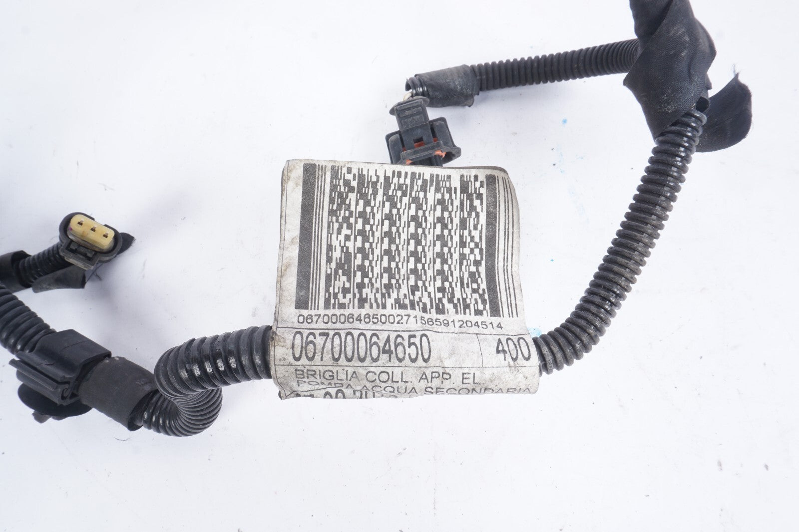 2014-2019 Maserati Ghibli Electric Auxiliary Water Pump Wire Wiring Harness OEM