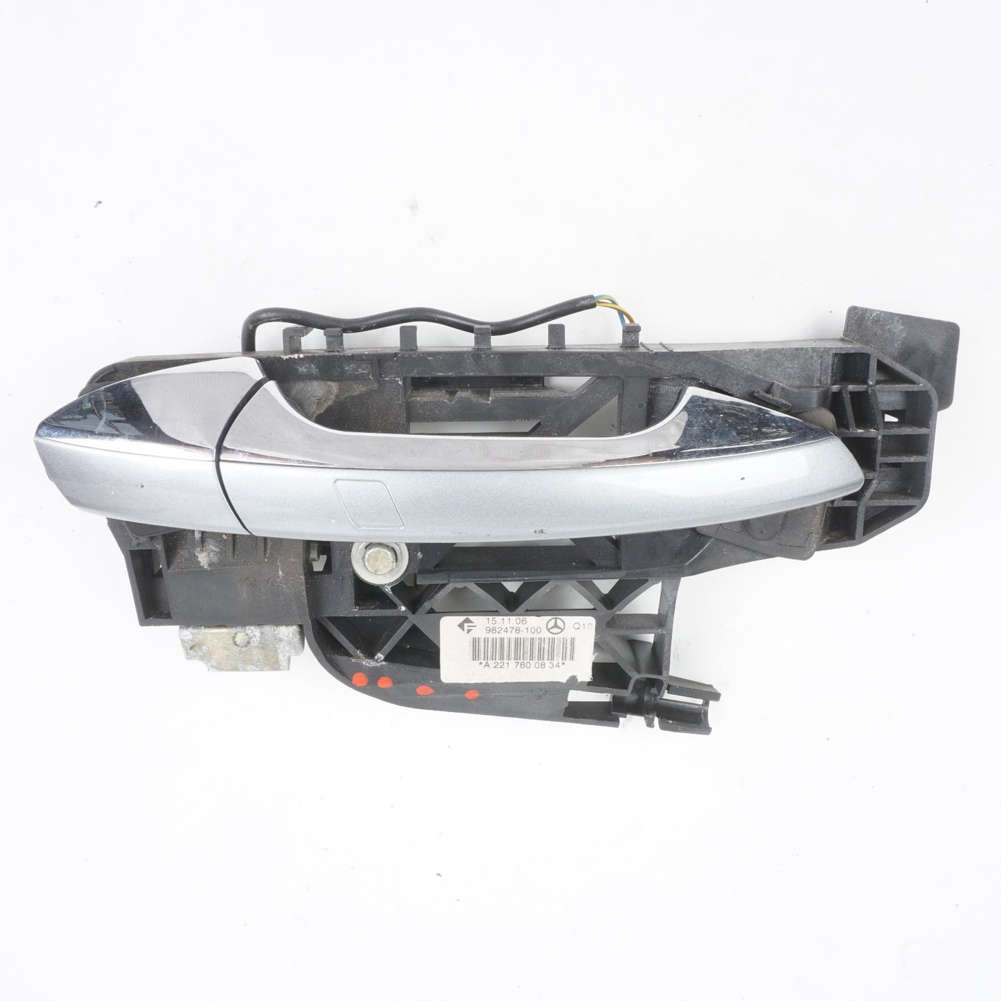 07-13 Mercedes W221 S550 S600 Rear Right Exterior Door Handle Keyless Go OEM