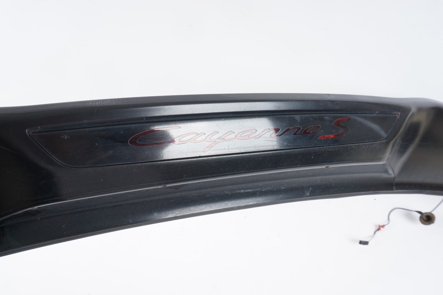 2011 - 2014 PORSCHE CAYENNE REAR TAILGATE TRUNK SPOILER WING W/ THIRD BRAKE OEM