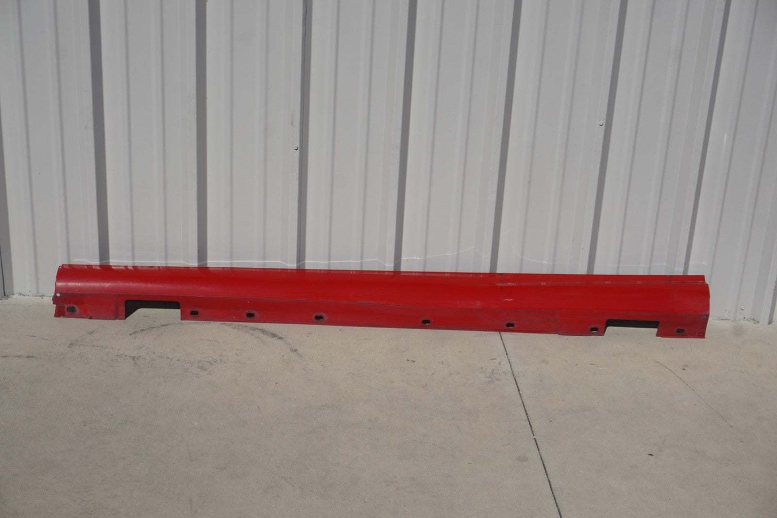 2008 - 2014 Mercedes C250 C300 AMG Sport Sedan Left Side Skirt Rocker Panel Red