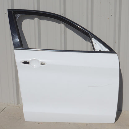 2017 - 2024 ALFA ROMEO STELVIO FRONT RIGHT PASS EXTERIOR DOOR SHELL WHITE OEM