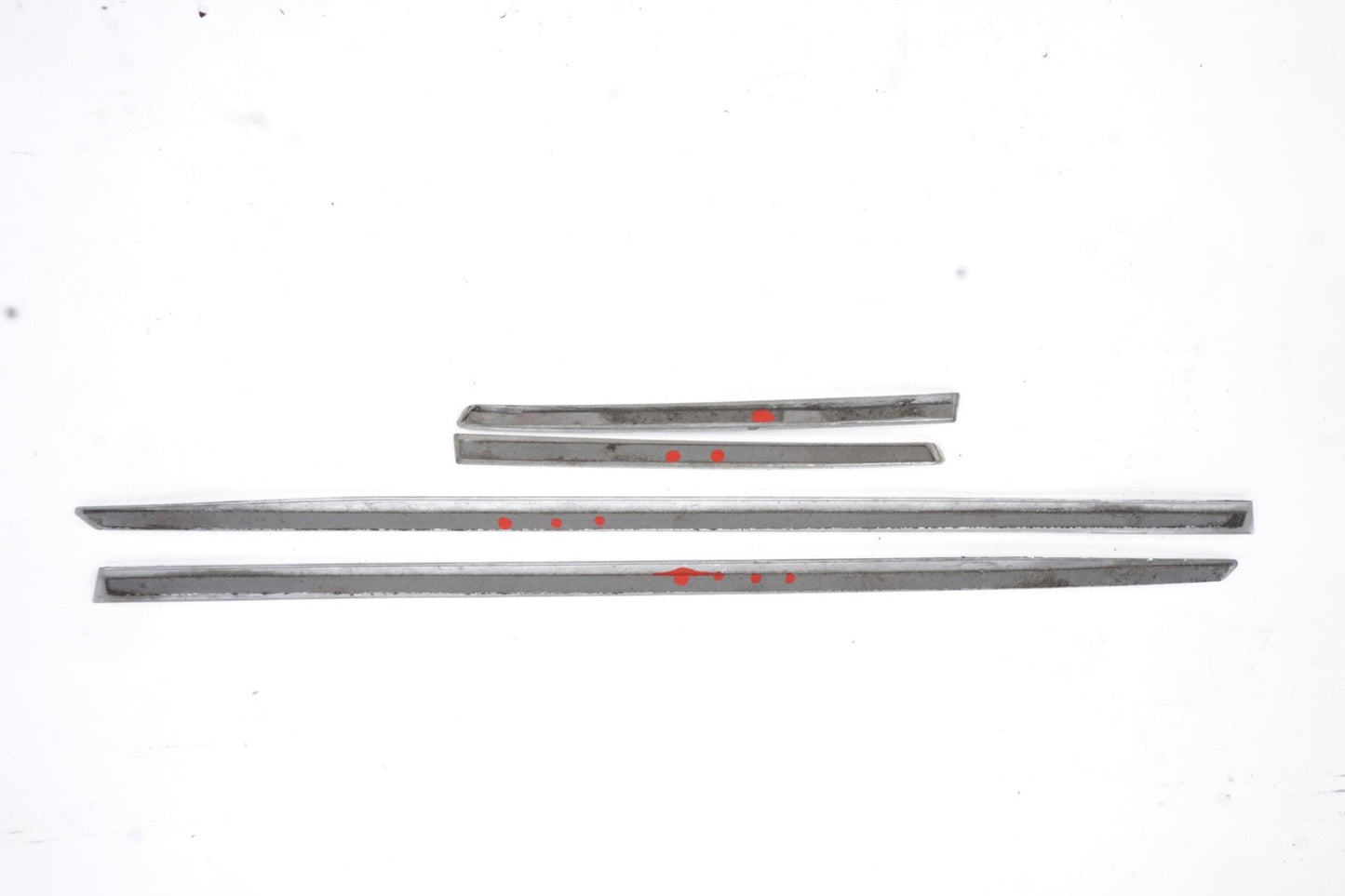 2011 - 2017 Mercedes E350 Convertible Rear Left Right Quarter Molding Chrome OEM