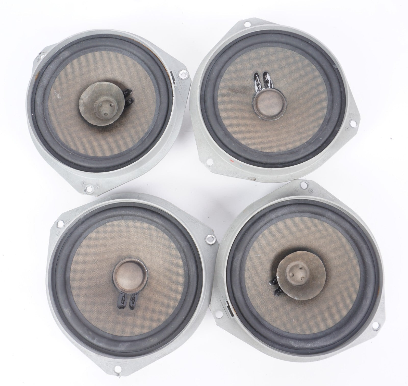 2014 - 2017 Fiat 500L Audio Speaker Tweeter 4Pcs OEM
