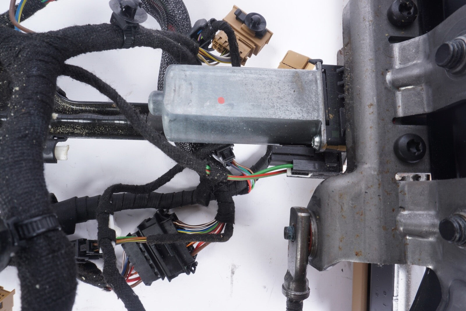 11-17 Porsche Cayenne Front Left Driver Side Seat Track Frame W/ Motors Oem