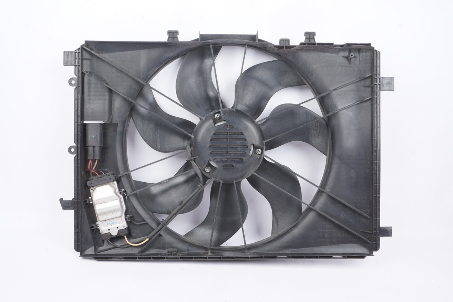 08-20 Mercedes W212 E350 C250 Engine Radiator Cooling Fan Motor Assembly OEM