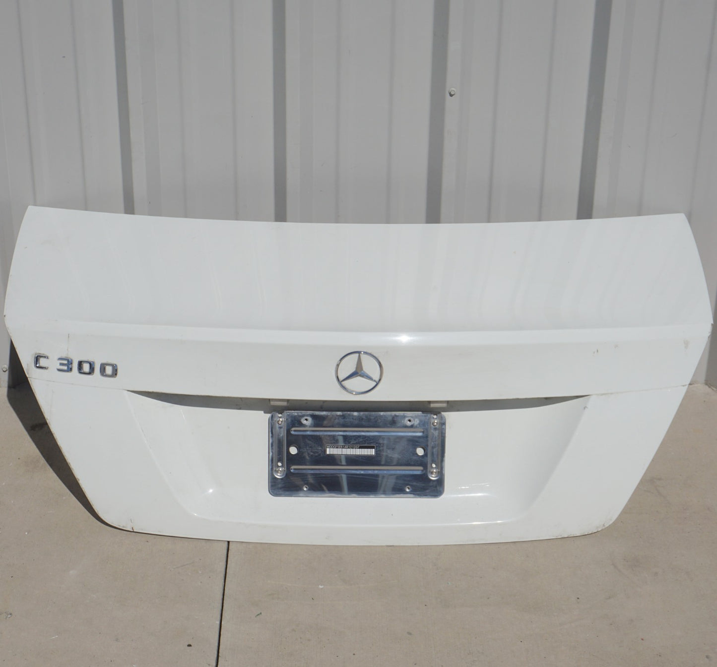 08-14 Mercedes-Benz C300 Sedan Trunk Lid OEM