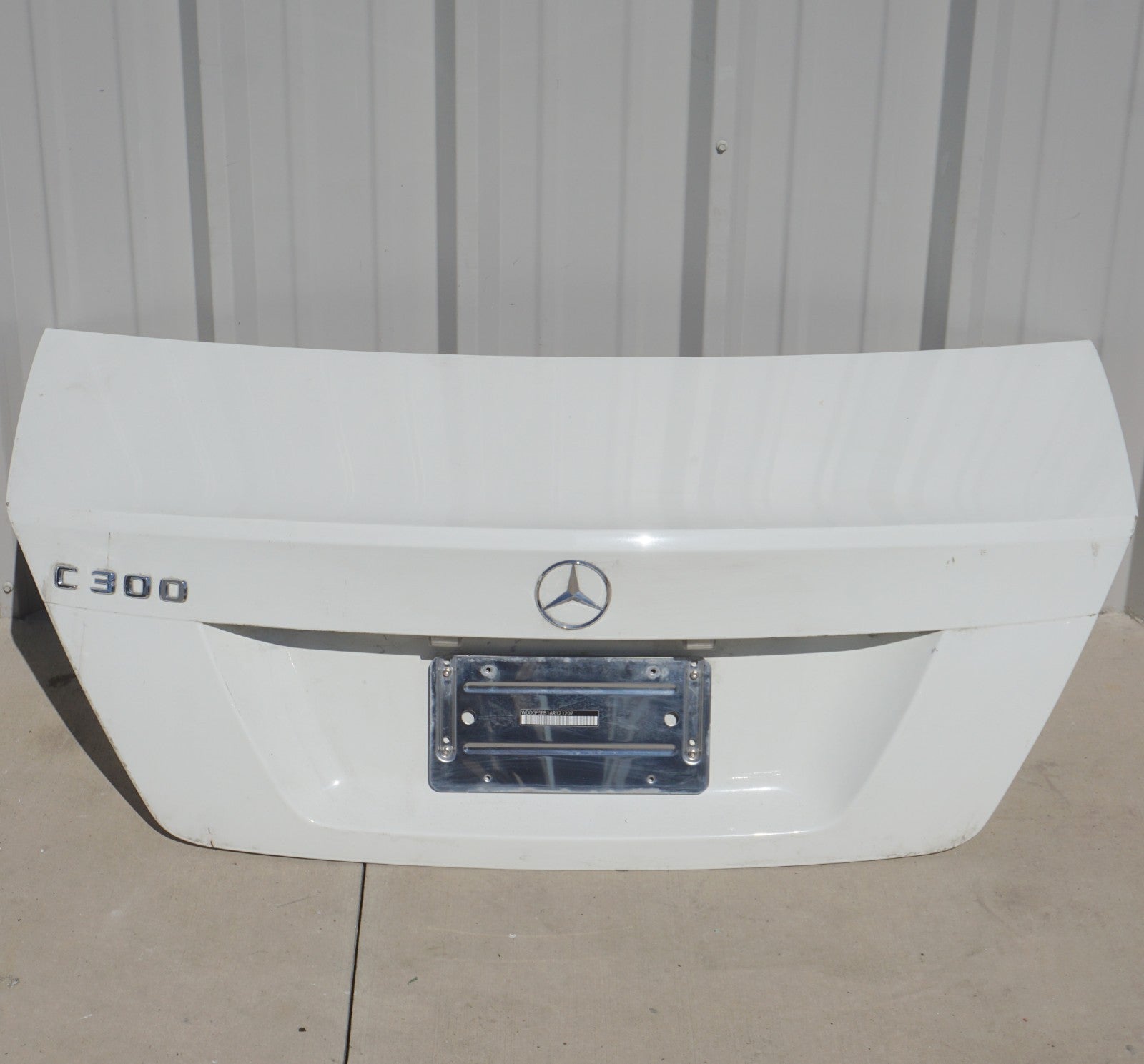 08-14 Mercedes-Benz C300 Sedan Trunk Lid OEM