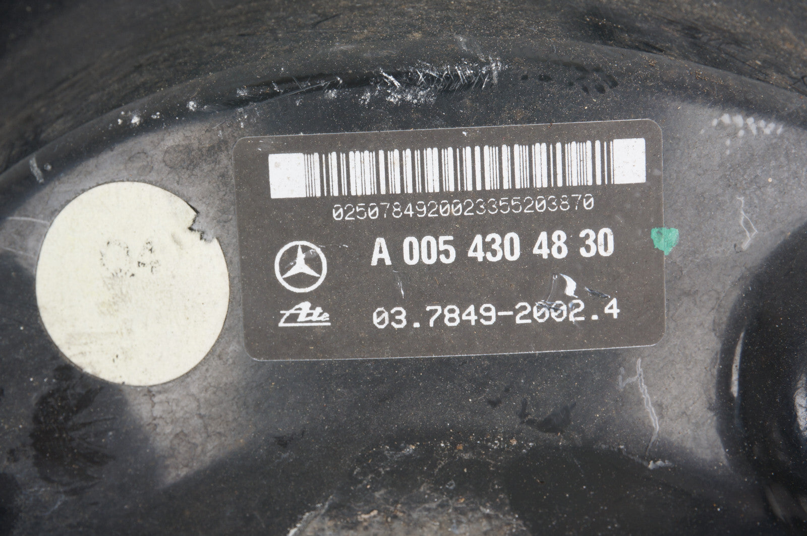 06 - 09 Mercedesz CLK350 CLK500 W209 POWER BRAKE BOOSTER A0054304830 OEM
