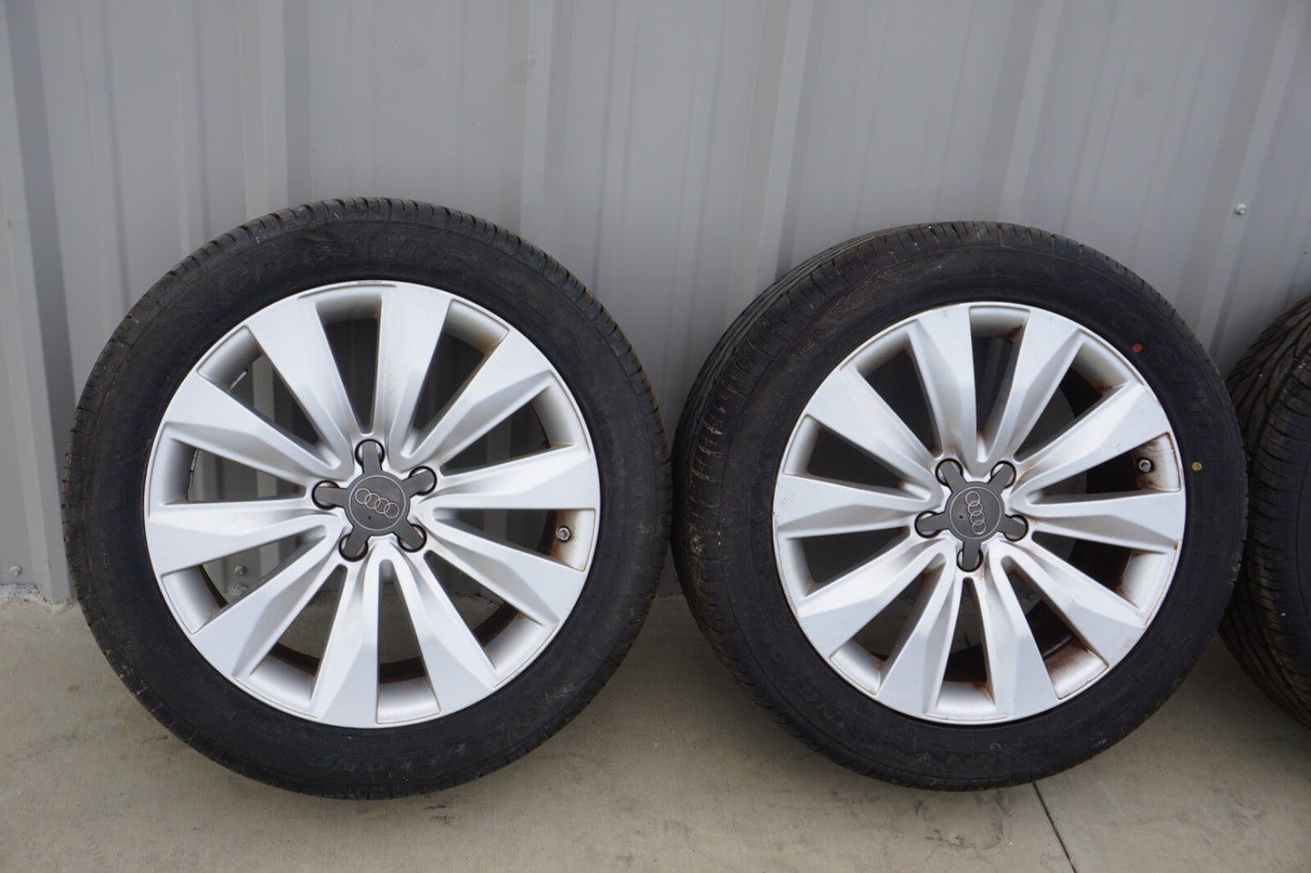 2004 - 2010 AUDI A8 OEM WHEEL RIM 18x8.5 18" SET OF 4 WHEELS AND TIRES